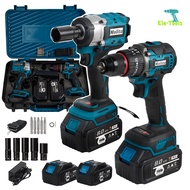 (แพ็คคู่) MOLITA สว่านไร้สาย 3 ระบบ มอเตอร์บัสเลส 299V +บล็อกแบต 299V มอเตอร์บัสเลส แบตเตอรี่ 2 ก้อน