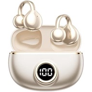 M97 Clip On Earbuds Wireless Bluetooth 6.0, Open Ear Headphones with 50H Battery 10-Min Quick Charge