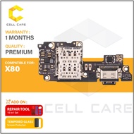 Charging Ribbon For VIVO X80 (Charging Board Flex Cable)