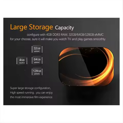 4GB 32GB 8K TV BOX Android 9 Smart Android TVBOX 9.0 Amlogic S905X3 Wifi 1080P BT 4K Set Top Box Med