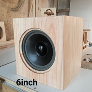 Miniature Speaker Box 4inch, 6inch Box|4-inch Speaker Box Made of Dutch Teak