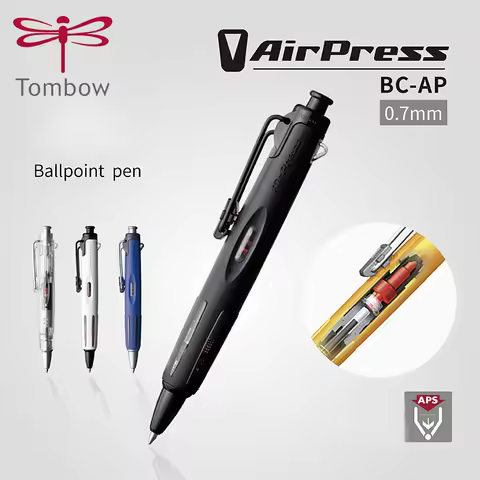 1Pcs Japanese TOMBOW BC-AP Air Pressure Oily Ballpoint Pen 0.7mm Office Cute Stationery Outdoor Wet 