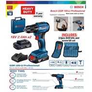 Bosch GSR 185-Li Brushless Metal Chuck Cordless Drill Driver