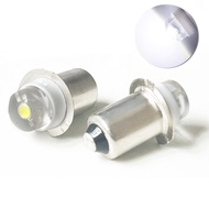 2pcs P13.5S LED Bulb 0.5W 1-9V White Upgrade for Flashlight, Torch, Work Lights