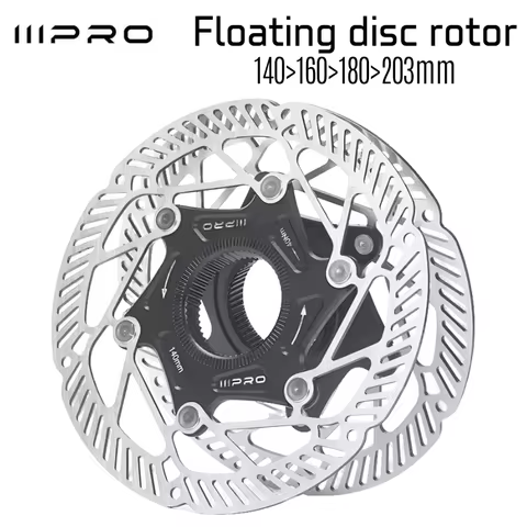 IIIPRO Centerlock Bike Rotor MTB Road Bike Hydraulic Brake Disc Durable Center Lock Bicycle Brake Di