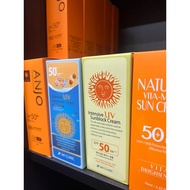 SUNSCREEN ANJO/SUNSCREEN NATURAL VITA/SUSCREEN 3W BIRU/SUNSCREEN 3w CLINIC