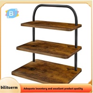 [bilituerm]Cupcake Display Stand 3 Tier Square Wood Dessert Table Display Set Cupcake Tower Tiered T