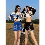 Baseball Jacket Long Sleeves Removable Vintage Style American Fashion For Men And Women W79389 Casua
