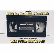 TRANSFER KASET VHS BERGARANSI