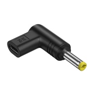 Laptop DC Power Adapter Kits USB Type C Female to DC Plug Power Connector 3.0x1.1mm/3.5x1.35mm/4.8x1