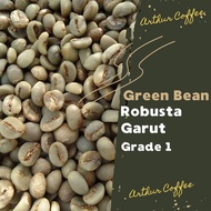 green bean / Biji kopi robusta Garut 1 kg - Biji Kopi Mentah