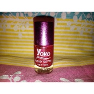 Sale 65%. off! YOKO Nail Polish Cutics Glossy Glitter #003