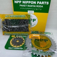 GEAR SET KARISMA SUPRA X 125 NPP NIPPON PARTS