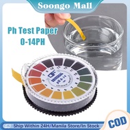 5m/roll PH Test Paper Strip Roll PH 0-14 Litmus Test Paper Acid Test Strips Easy-Read Color-Coded