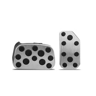 Aluminum Car Foot Pedals Fuel Accelerator Brake Pedal Cover For Toyota Alphard 20 30 Vellfire AH20 A