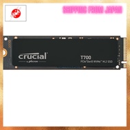 [From JAPAN]
Crucial T700 4TB Gen5 NVMe M.2 SSD - Up to 12,400MB/s - DirectStorage compatible - CT40