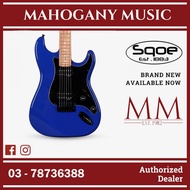 SQOE SEST210 Super Stratocaster Body HH Electric Guitar Rosewood Fretboard ( SEST / SEST-210 / ST ) 