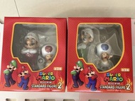 Super mario Luigi 奇諾比奧景品公仔兩盒