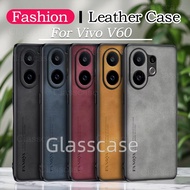 Vivo V60 2025 Casing For Vivo V60 V 60 Lite V60Lite VivoV60 Lite VivoV60Lite 4G 5G Sheepskin Leather