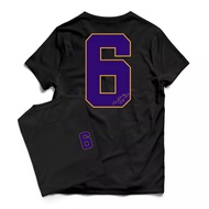 T-shirt Number 6 Men's Women's Distro Adult T-shirt 24s Unisex Free Stickers