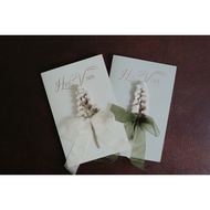 Wedding Vows Hand Card/ Marriage oath card