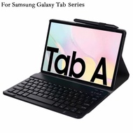Flip Case Keyboard Samsung Galaxy Tab S4 S5E S6 Lite S7 Fe Plus Tablet