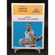Fleer Platinum 2001-02 Hakeem Olajuwon nba card