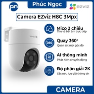 EZviz H8C 3Mpx camera, 360 degree outdoor camera, with alarm - Phuc Ngoc Computer