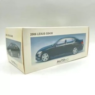 AUTOart 1/18 Lexus GS430 Black Alloy Car (If You Have Any Questions, Contact Online Customer Service