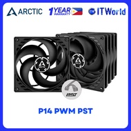 Arctic P14 PWM PST 140mm PWM Fan with Cable Splitter 5 Pieces ACFAN00138A itw