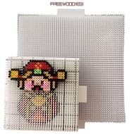 FREEWOODIEGI Bead Board, Multi Layer Five Layer Fuse Bead Board,  Layered Structure Space Saving Sup