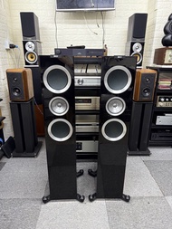 KEF R700 3Way座地式喇叭 同軸單元還搭載了2隻8吋鋁質振膜的獨家中低音單體  頂頭有花痕 正常可試