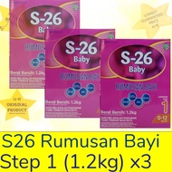 S26 BABY Step1 (0-12 Bulan) 1.2KGx3 EXP 03/2027