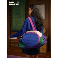 TOPSPORTS/TOPSPORTS Contrast Color Tennis Bag Multifunctional Large Capacity Badminton Shoulder Bag 