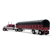 DCP 1: 64 Peterbilt Peterbilt 389 Tarpaulin Truck Alloy Truck Model