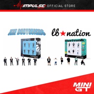 AMERICAN DIORAMA 1:64 - The Bodyguards Set / The LB Nation Set (Blister Packaging)