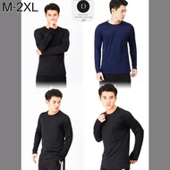 North Harbour POLYESTER Long Sleeve Plain T-Shirt Round Neck