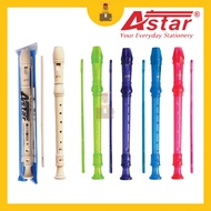 ASTAR Plastic Soprano Recorder Flute Rekoder Music Instrument Suling Alat Musik (AR500 / AR600 / AR7