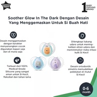 Empeng Bayi Tommee Tippee Glow in the Dark / Empeng Bayi Tommee Tippee