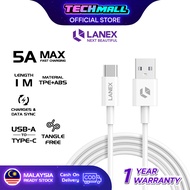 Lanex 5A Huawei Super Charge USB to Type-C DataCable 1M - LTC P01C