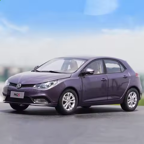 1:18 MG MG5 Coupe Alloy Car Model Diecasts Metal Classic Vehicles Car Model Simulation Collection Mi