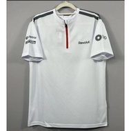 2026 2027 Mercedes -Benz AMG Petronas F1 Mercedes AMG Petronas F1 Team Driver Polo T-Shirt white 1:1