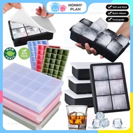 4/6/8/15 Grid Big Ice Tray Mold Giant Food Grade Silicone Ice Cube Square Tray Mold DIY Ice Maker Ic