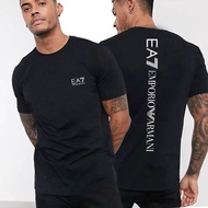Armani Exchange Men T shirt Original AX Classic Letter Logo Graphic Casual Regular Fit Cotton Tshirt