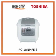 Toshiba RC-18NMFEIS 1.8L Electric Rice Cooker - White