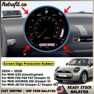 24~26 Mini Cooper Screen Edge Protection Rubber Mini Cooper U25 F65 F66 F67 J05 J01 Countryman Coope