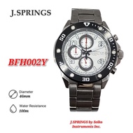 J. Springs by Seiko Instruments Inc. Mens Chronograph Watch 10 ATM BFH002Y