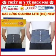 Đai Lưng Olumba H5 Orbe Mẫu Mới Thoáng Khí - Hỗ Trợ Cột Sống Lưng Thoát Vị Thoái Hoá