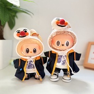 Suitable for LABU 17cm V1V2V3 Plush Doll Pendant Clothes Anpanman Suit