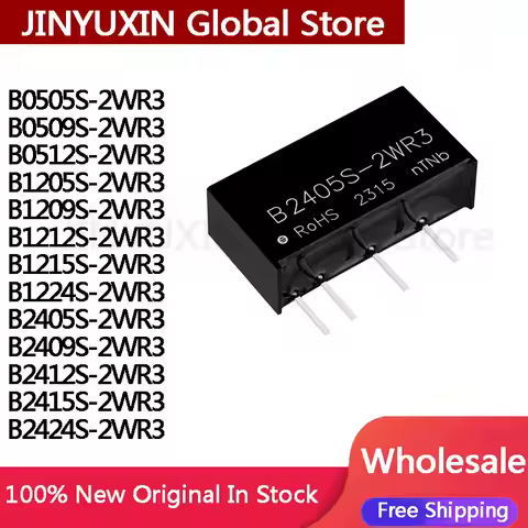 2Pcs B2405S-2WR3 B0505S 2WR3 B0509S B0512S B1205S B1209S B1212S B1215S B1224S B2405S B2409S B2412S B
